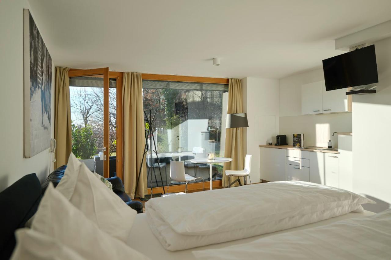 Charmantes Apartment Im Gruenen Bregenz Dış mekan fotoğraf