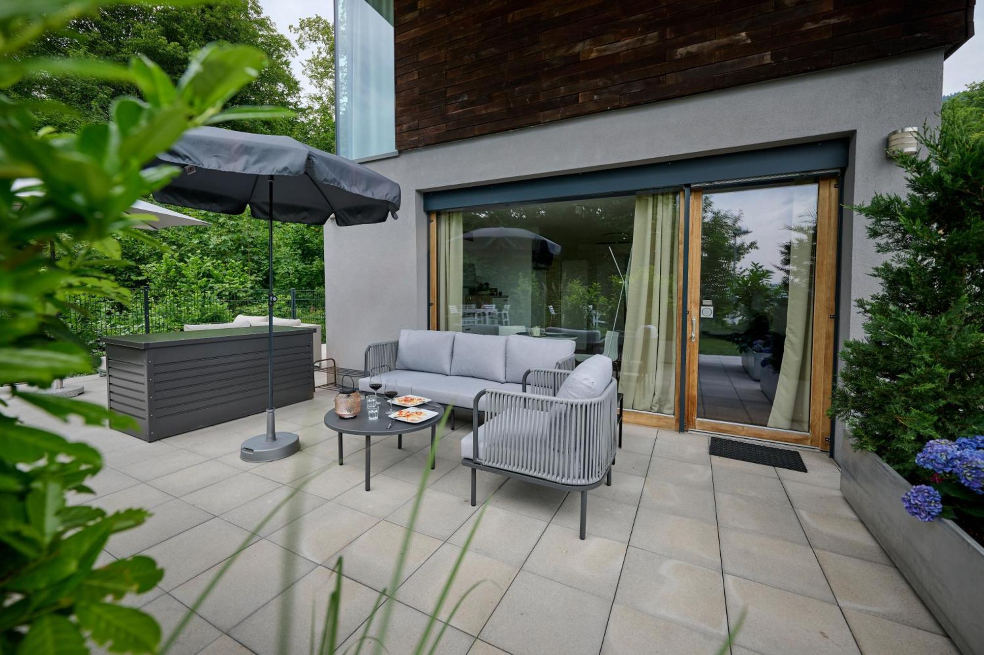 Charmantes Apartment Im Gruenen Bregenz Dış mekan fotoğraf