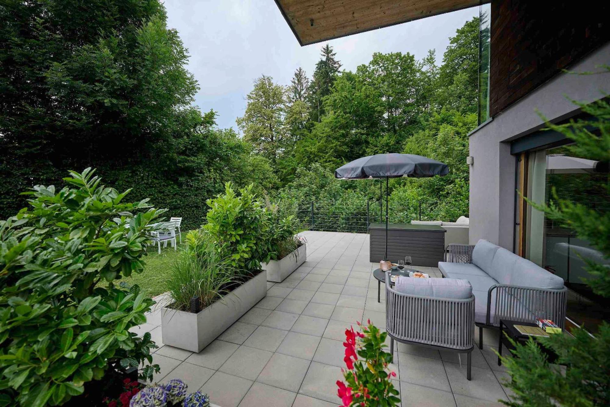 Charmantes Apartment Im Gruenen Bregenz Dış mekan fotoğraf
